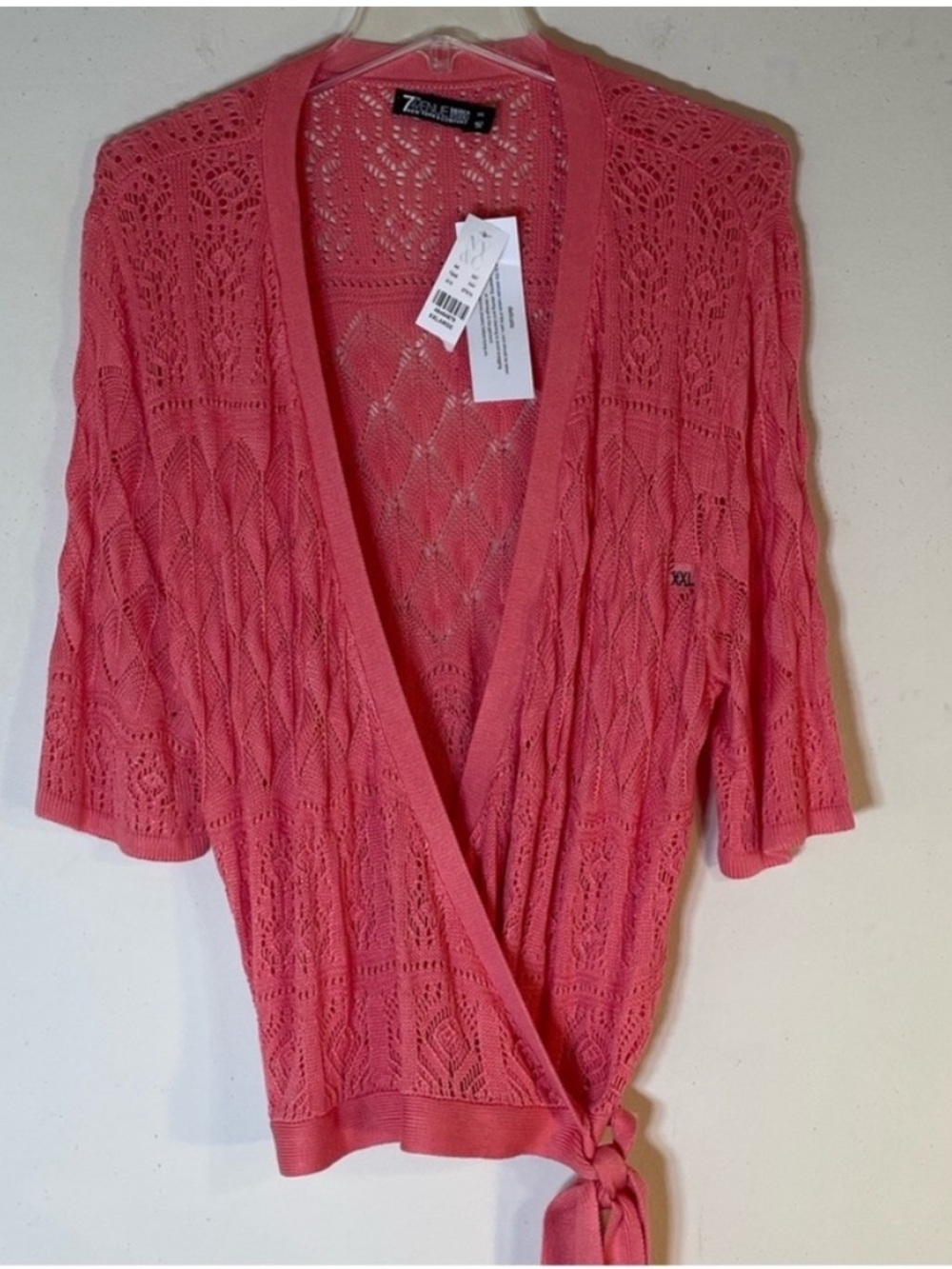 7th Avenue New York & Company Elegant Half Sleeve Wrap Cardigan. XXL NWT.